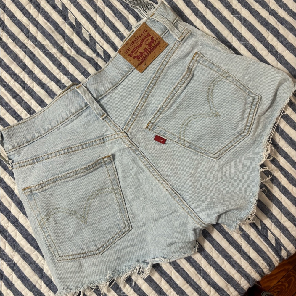 Women's Levi’s Light Blue Denim Shorts
